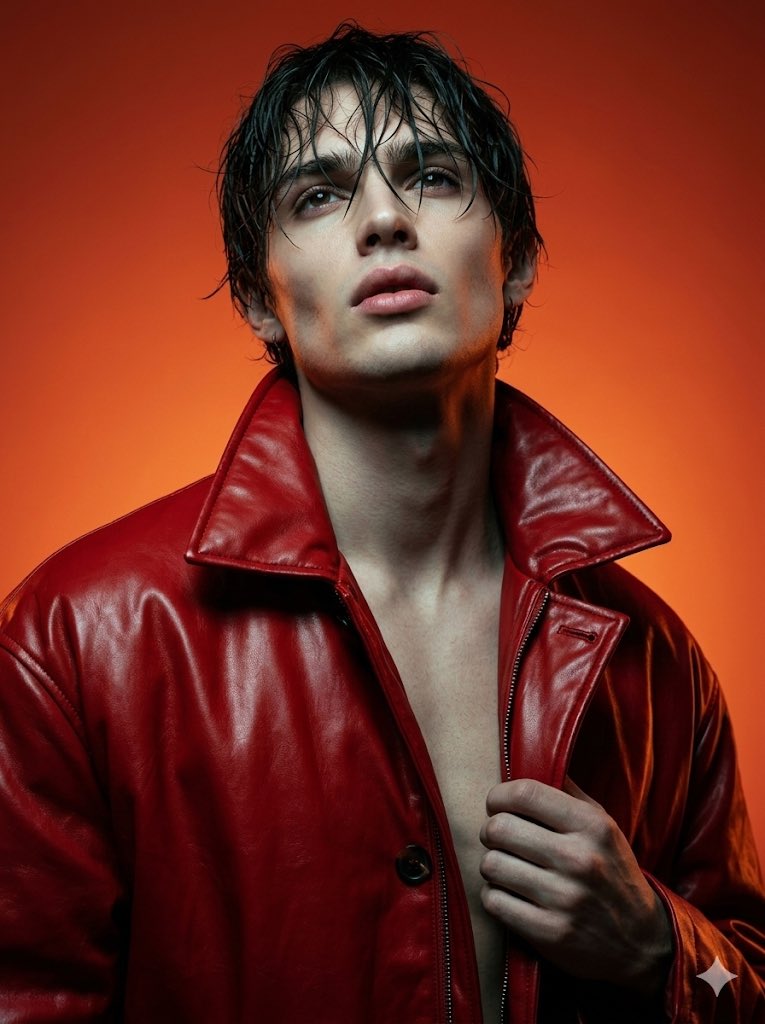 High Fashion Cinematic Androgynous Portrait