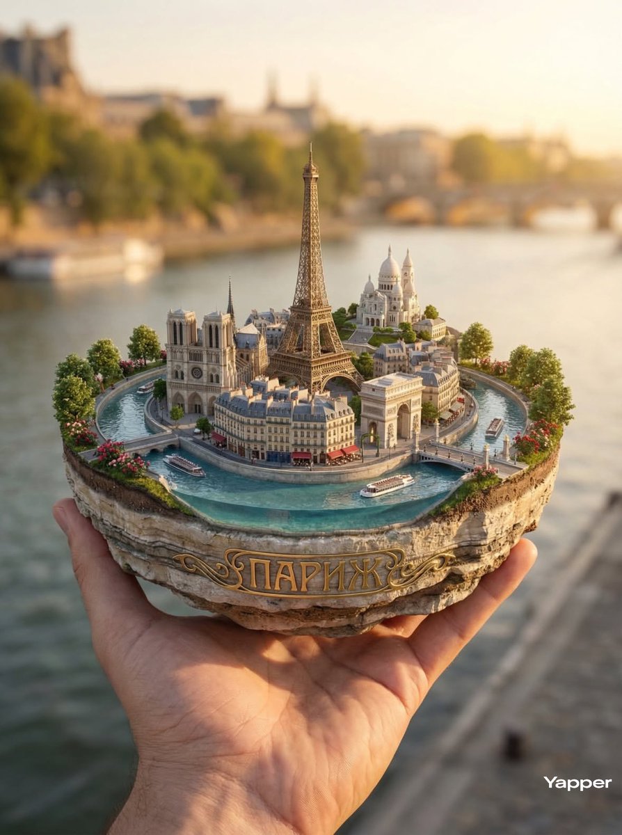 Hyper-Realistic Miniature Moscow Diorama — example 4