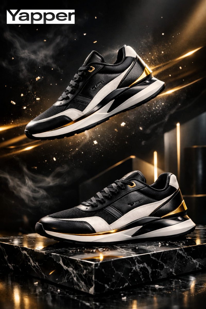 Luxury Sneaker Advertisement Photography