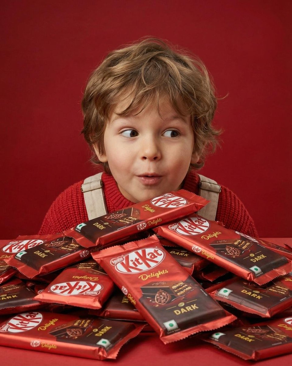 KitKat Dark Chocolate Product Advertisement — example 2