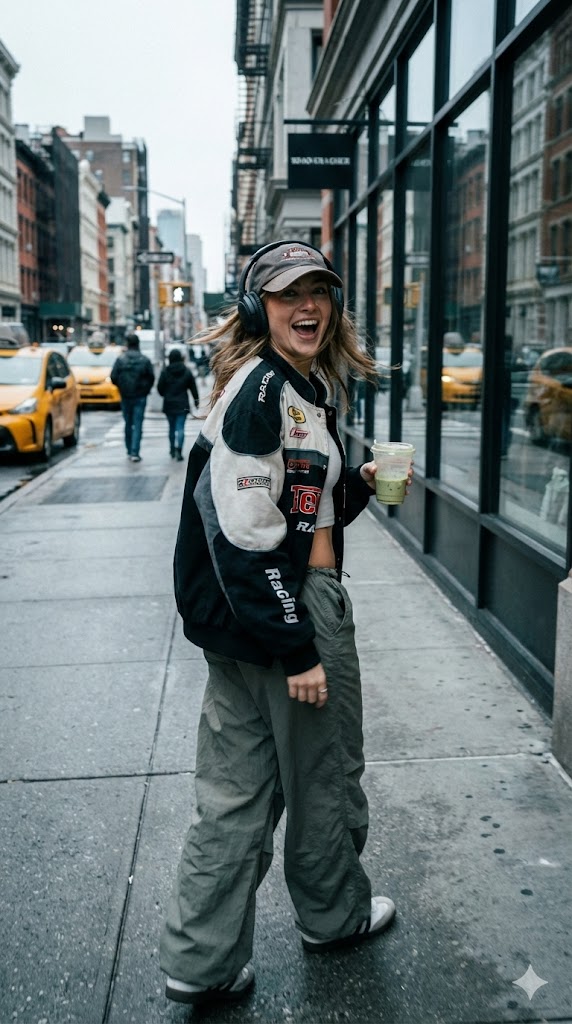 Candid Paparazzi Gen-Z Street Style
