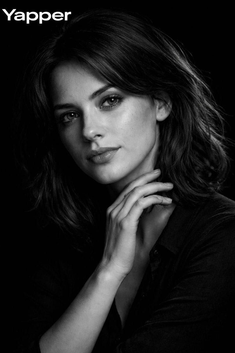 High-Contrast Black-and-White Cinematic Portrait — example 2