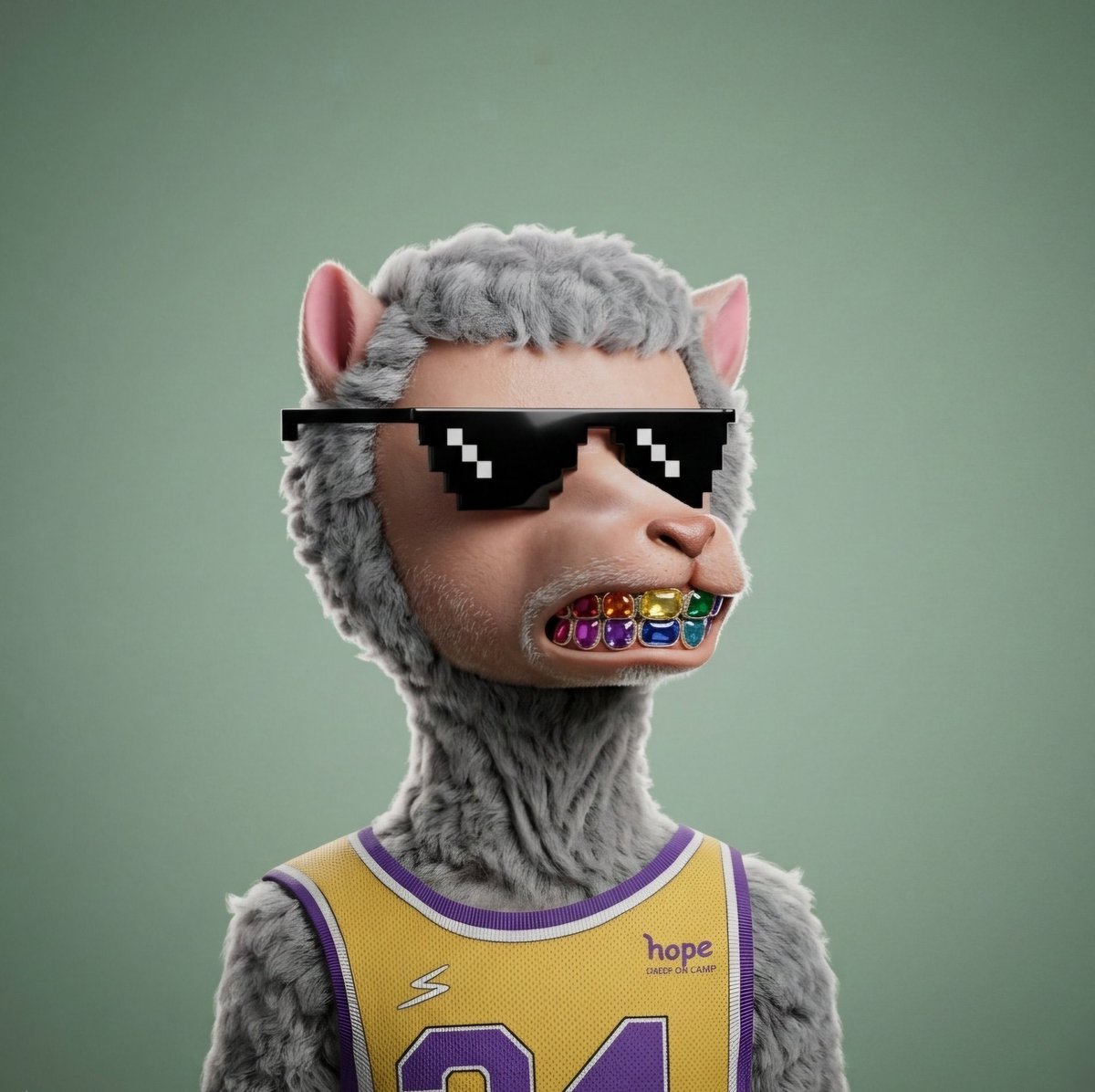 3D Hyper-realistic Style Transformation for NFT — example 1
