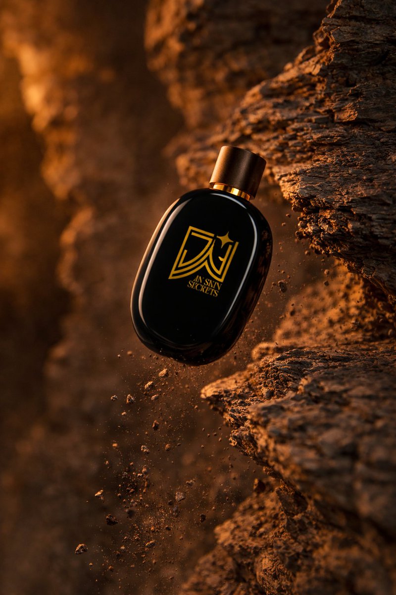 Ultra-realistic Cinematic Product Photograph of Perfume Bottle — example 2