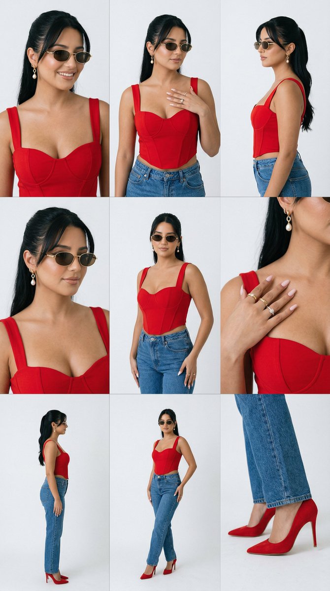 Fashion Editorial Style Transformation (Image-to-Image) — example 1