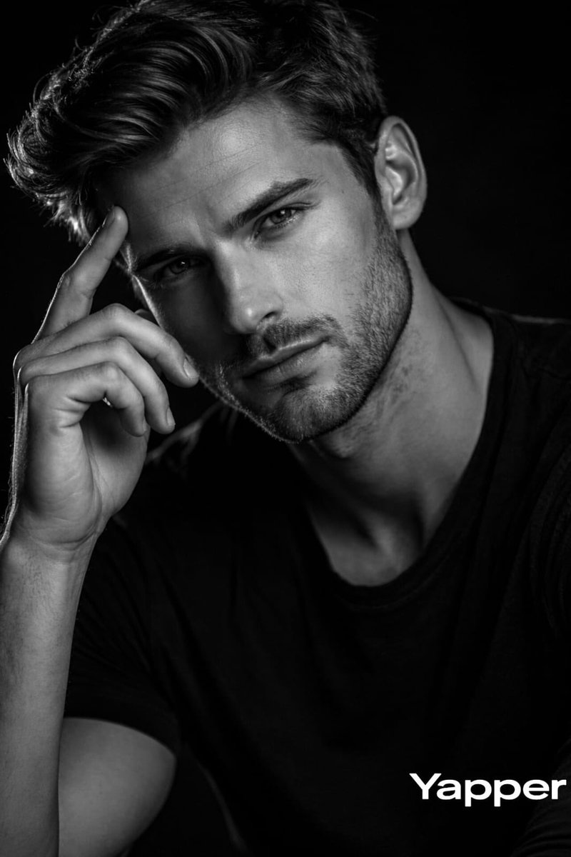 Cinematic Black and White Portrait with Low-Key Lighting — example 2