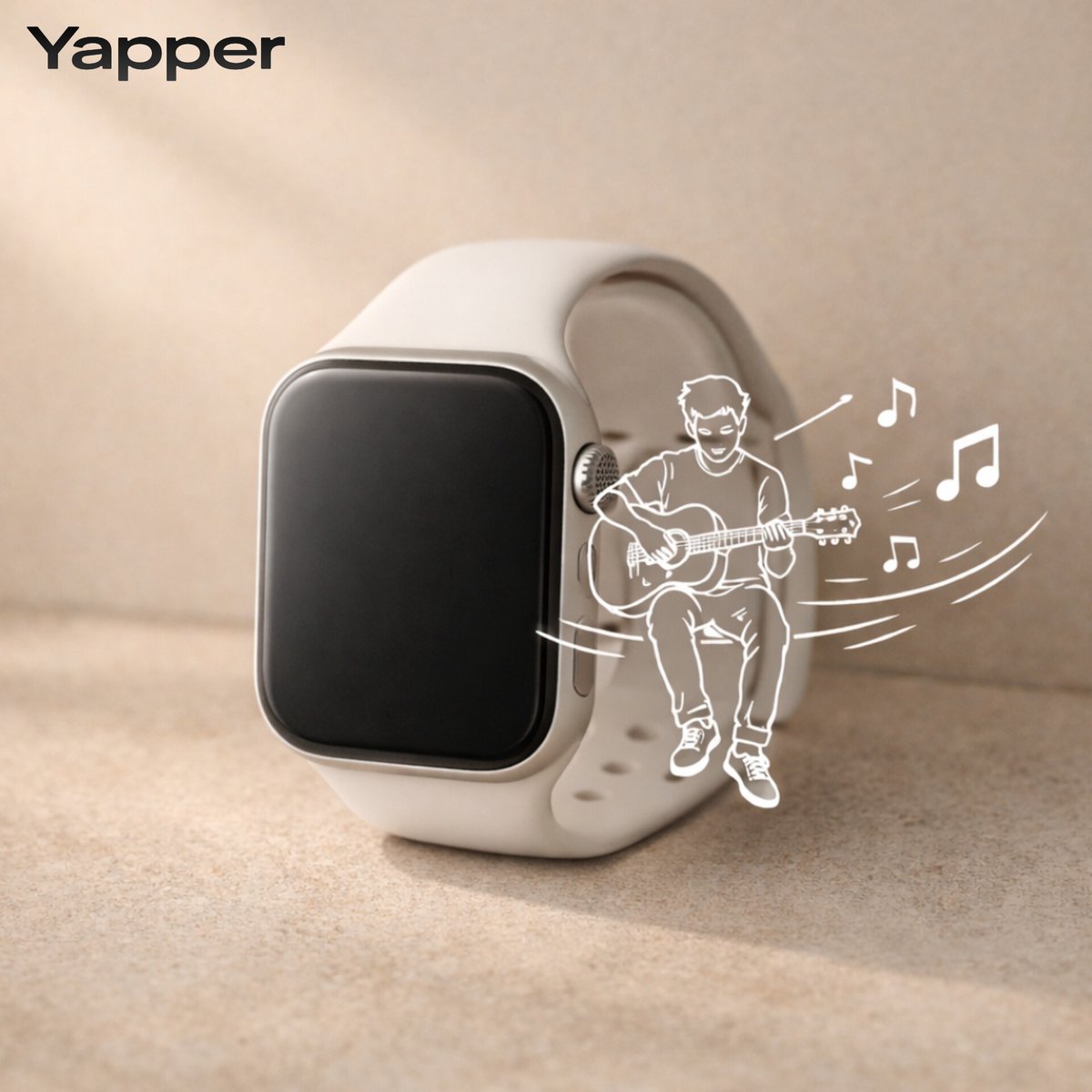 Minimalist Earbuds Product Photography with Line Art — example 3