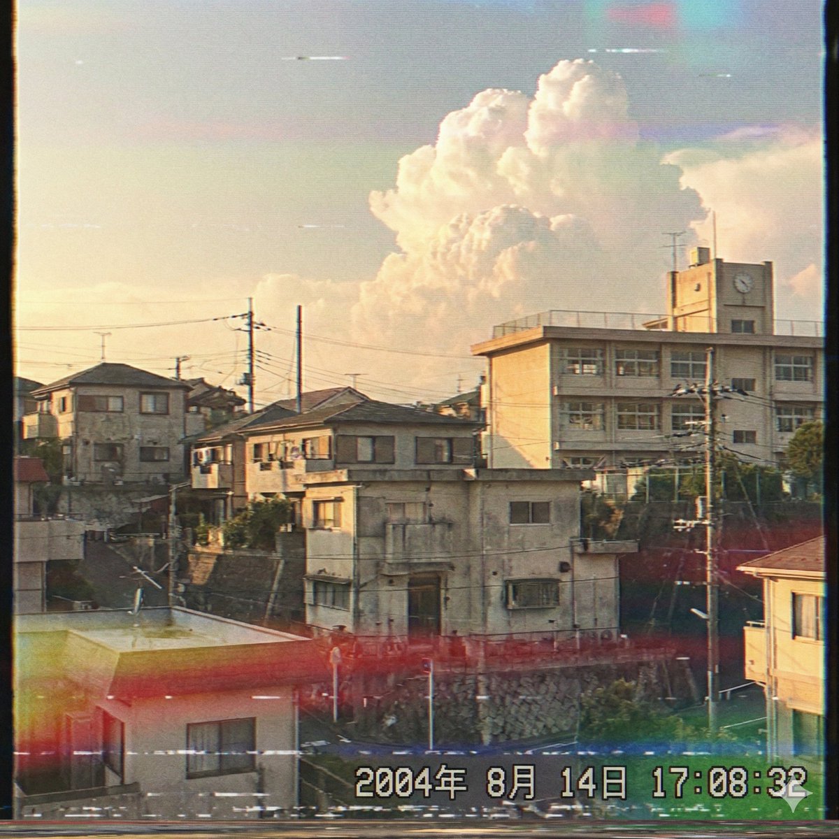Japanese Suburb in 2000s Atmosphere — example 1