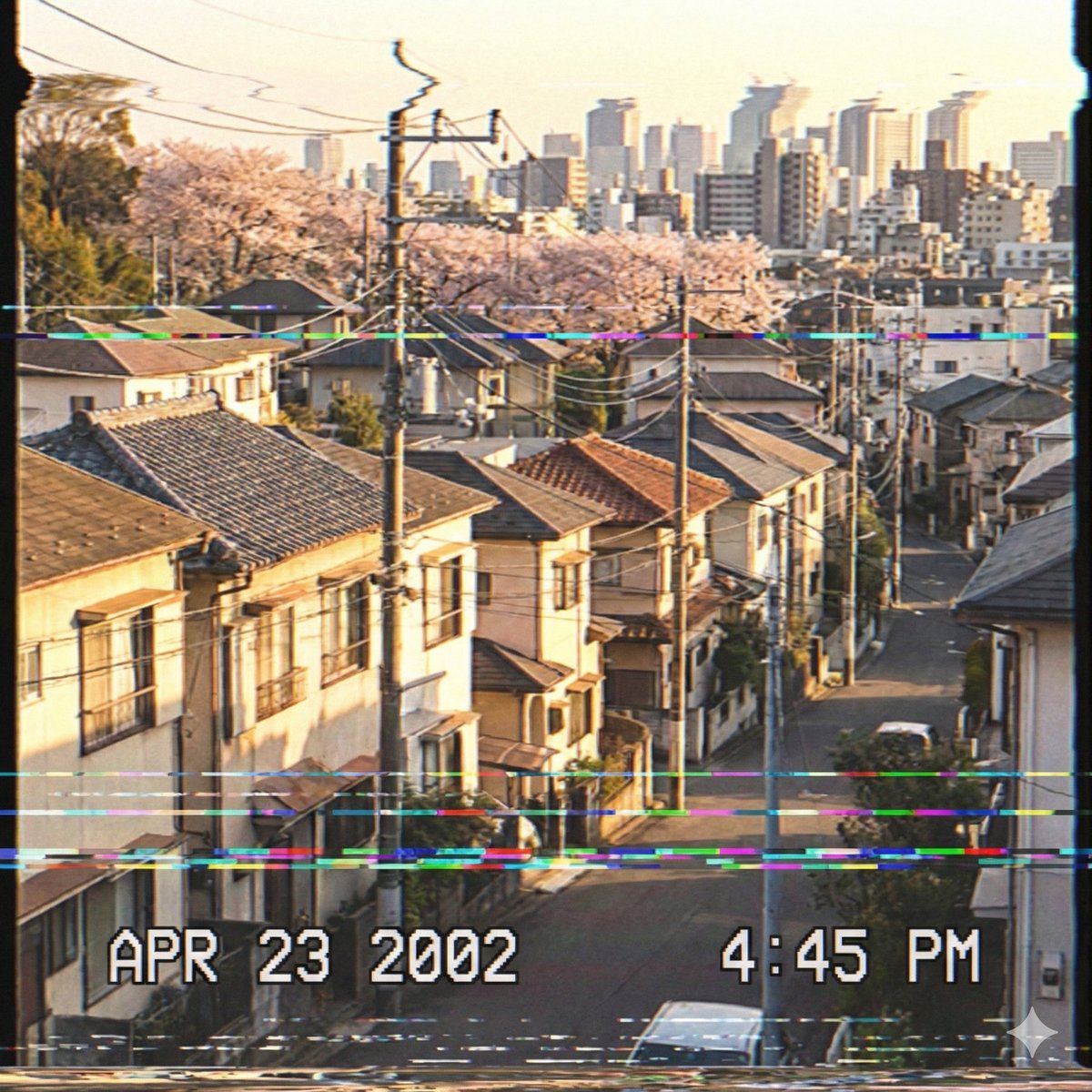 Japanese Suburb in 2000s Atmosphere — example 3