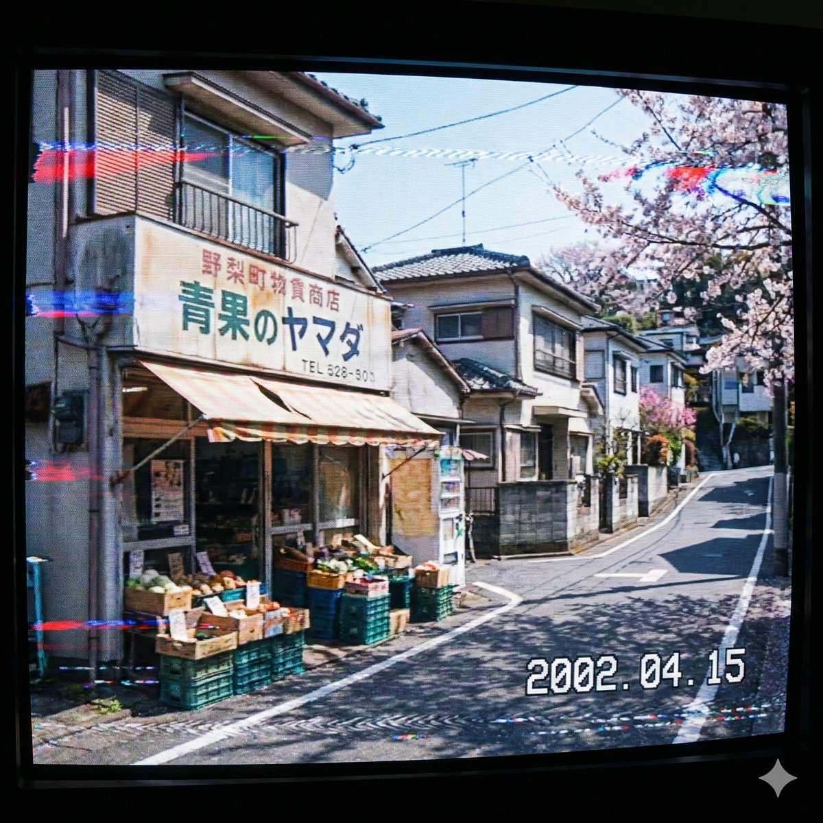 Japanese Suburb in 2000s Atmosphere — example 2
