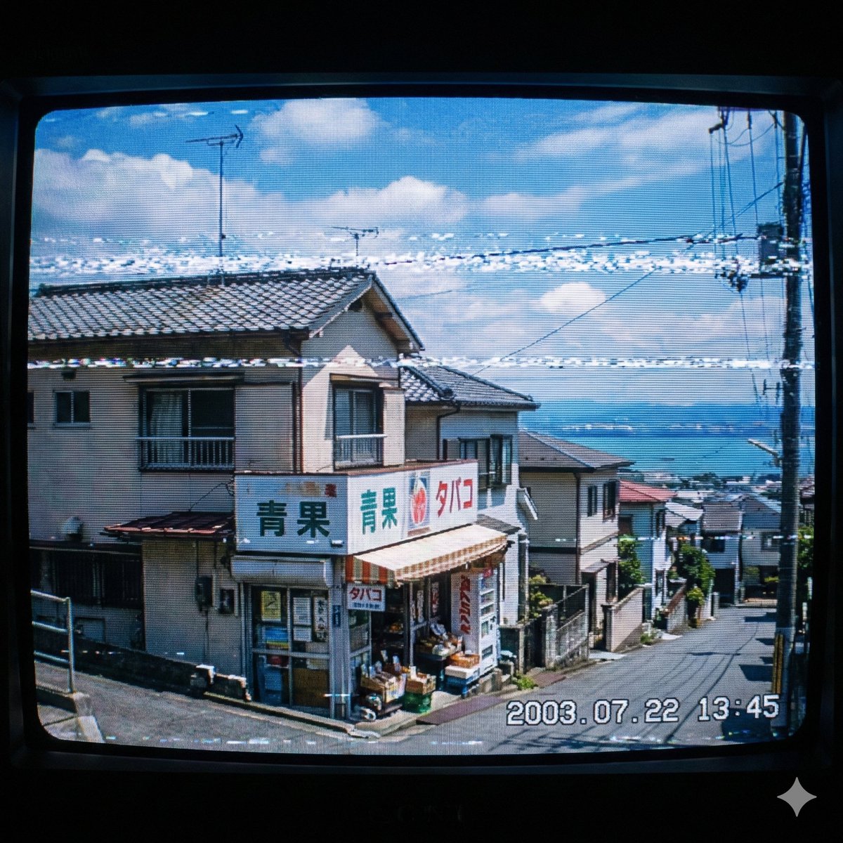 Japanese Suburb in 2000s Atmosphere — example 3