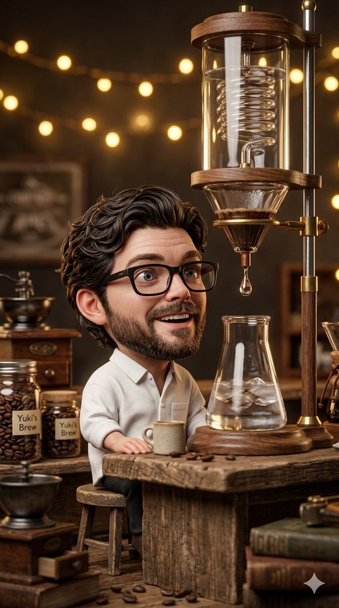 Miniature Chibi Coffee Diorama — example 1