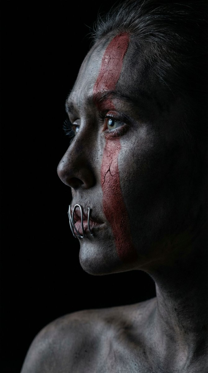 The Crimson Vow - Hyper-Realistic Cinematic Profile — example 2