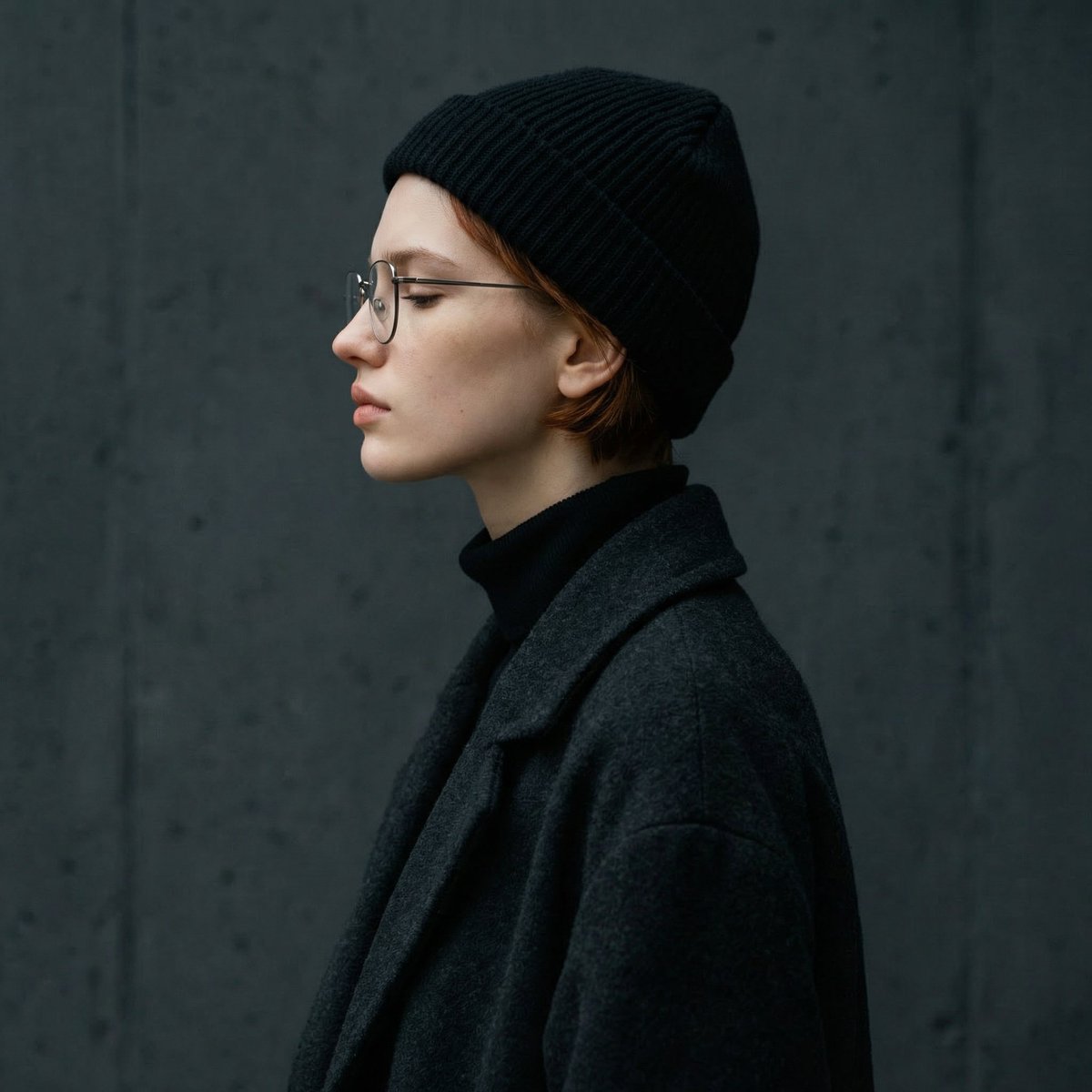 Minimalist Side-Profile Portrait for Character Consistency — example 2