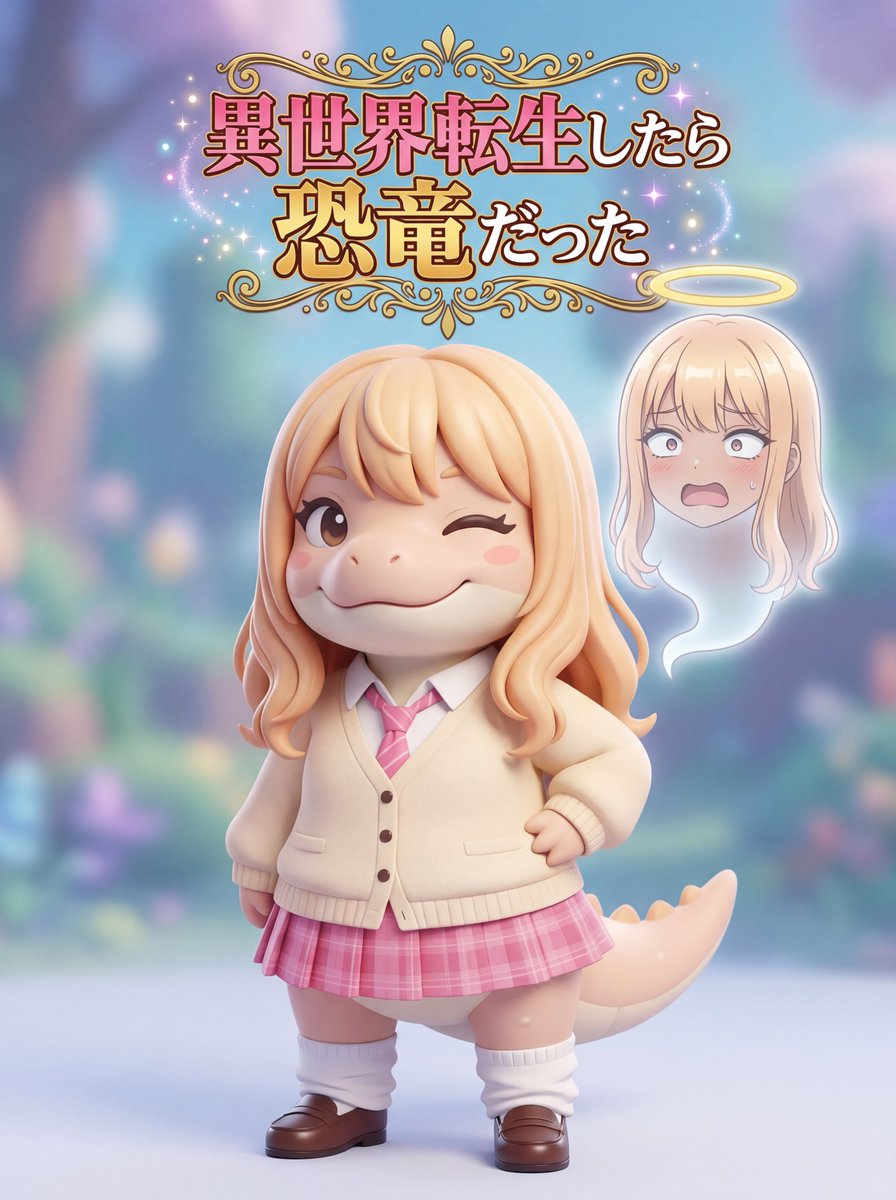 Isekai Dinosaur Transformation Prompt — example 1