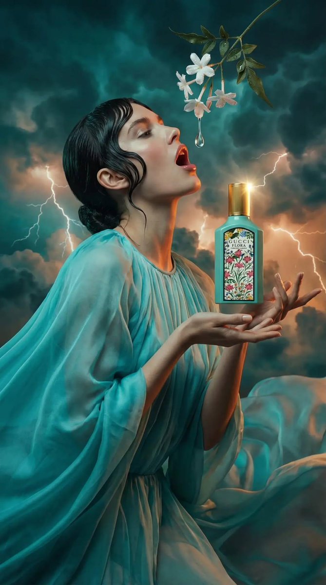 Surreal Baroque Still Life Perfume Ad Prompt — example 3