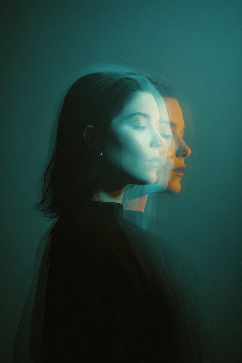 Cinematic Double Exposure Portrait Prompt for Nano Banana Pro — example 1