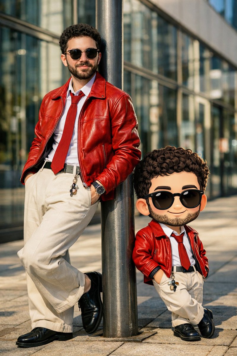 Cinematic Urban Street Style Transformation Prompt — example 2