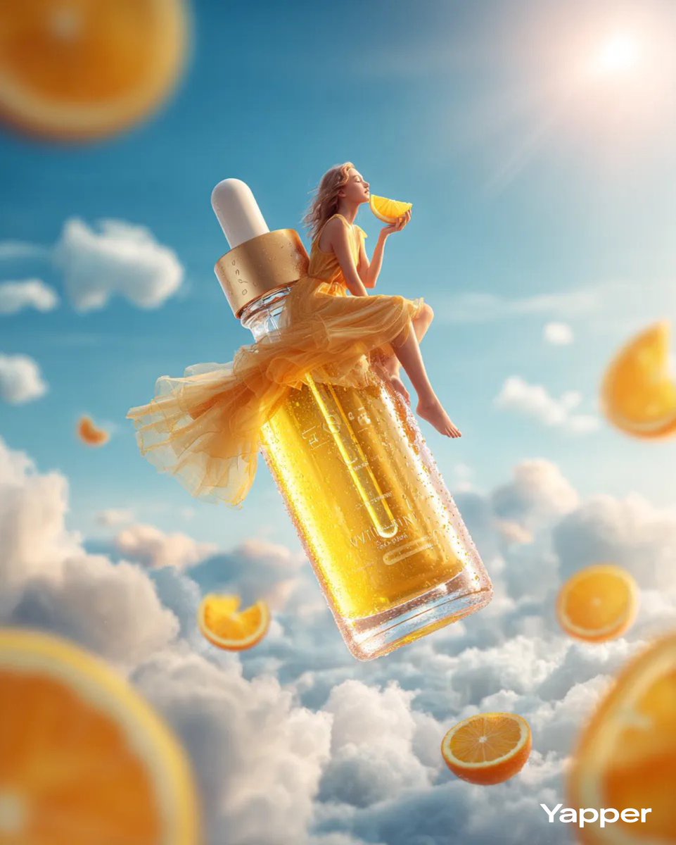 Surreal Skincare Product Ad — example 1