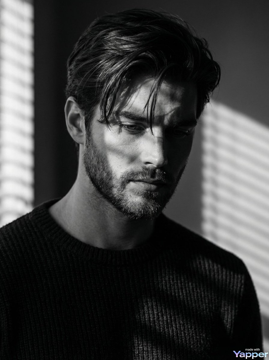 Film Noir Cinematic Black and White Portrait — example 1