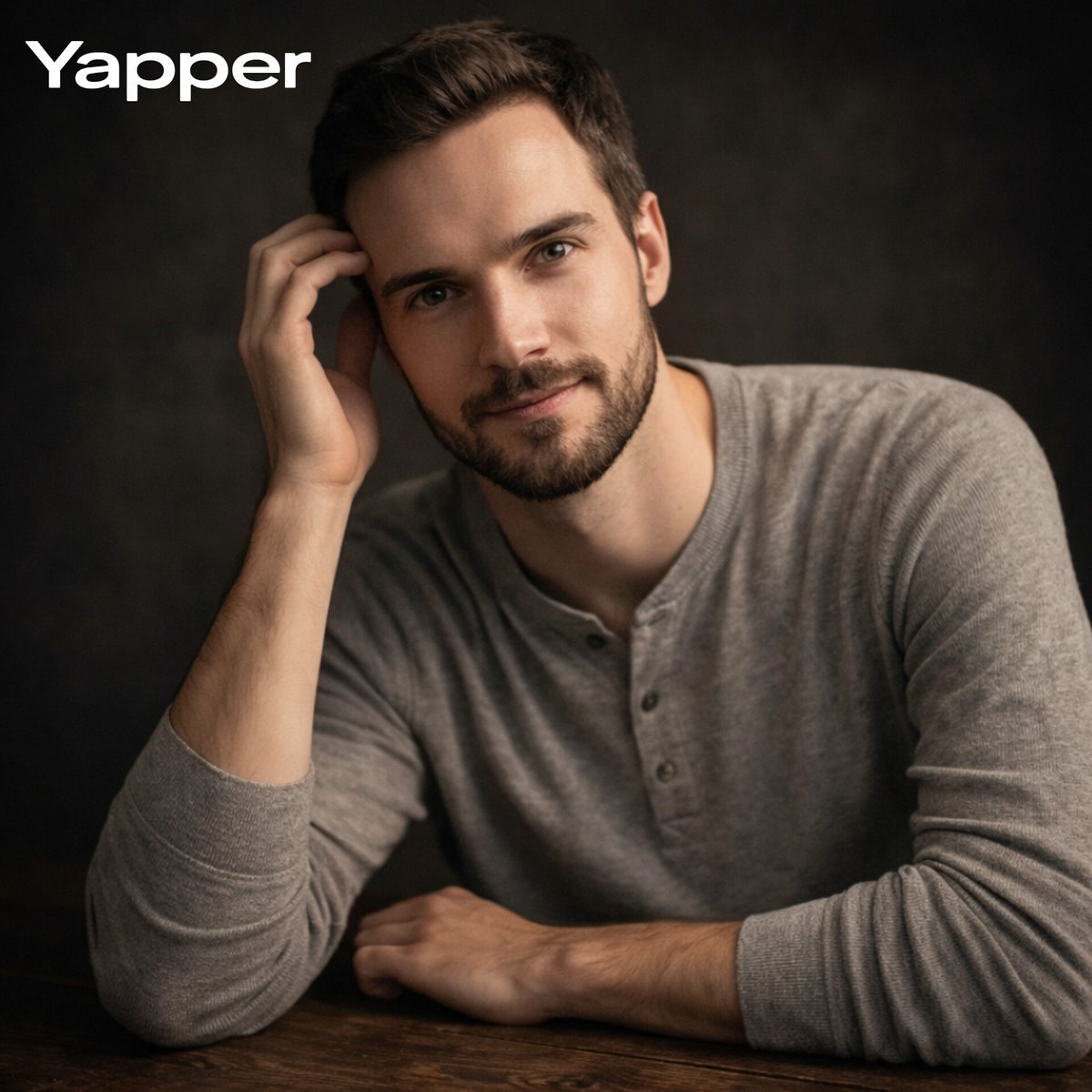 Cinematic Studio Portrait with Precise Facial Matching — example 3