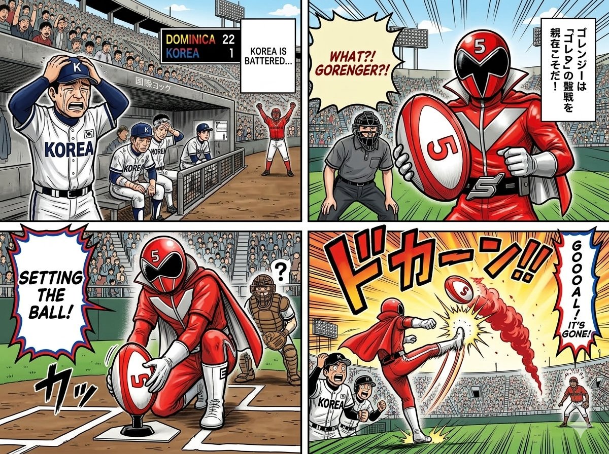 World Baseball Classic Scene Generation — example 1