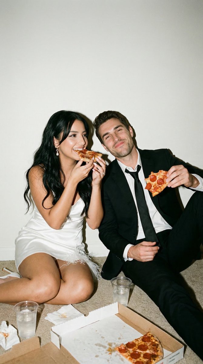 Candid Wedding Afterparty Pizza Flash Editorial Prompt for Nano Banana 2 — example 1