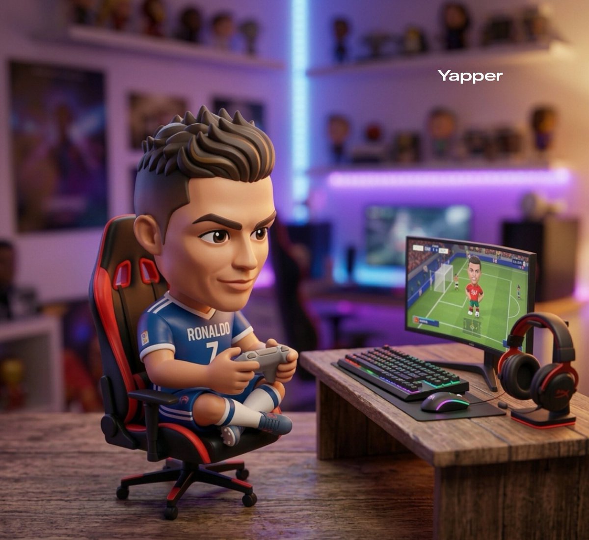 Stylized 3D Collectible Figurine — example 2