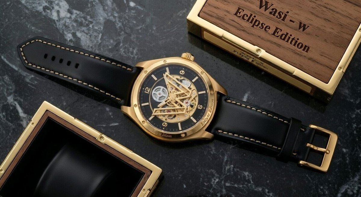 Macro Photograph of Luxury Watch — example 1