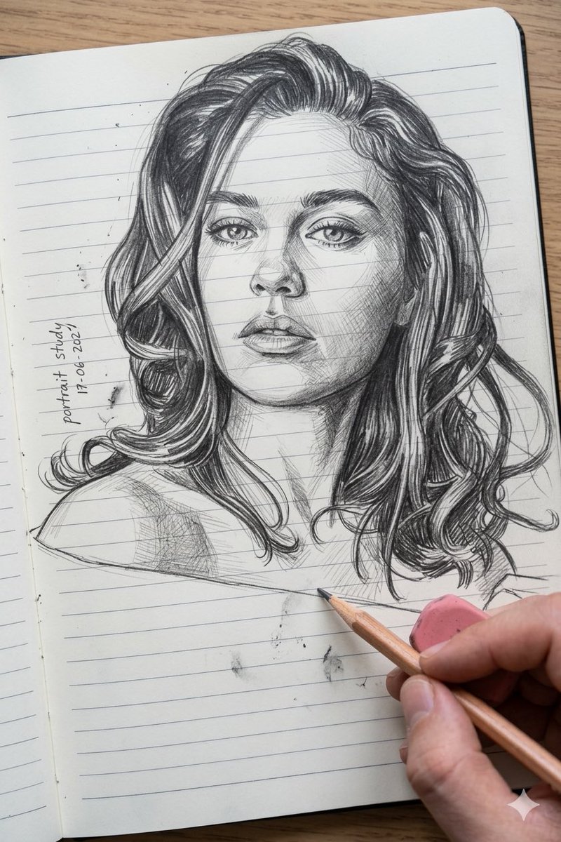 Photo to Pencil Sketch Transformation — example 1