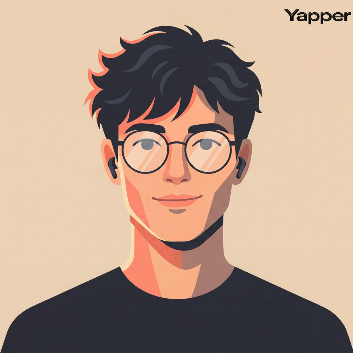 Cinematic Vector Fashion Portrait — example 1