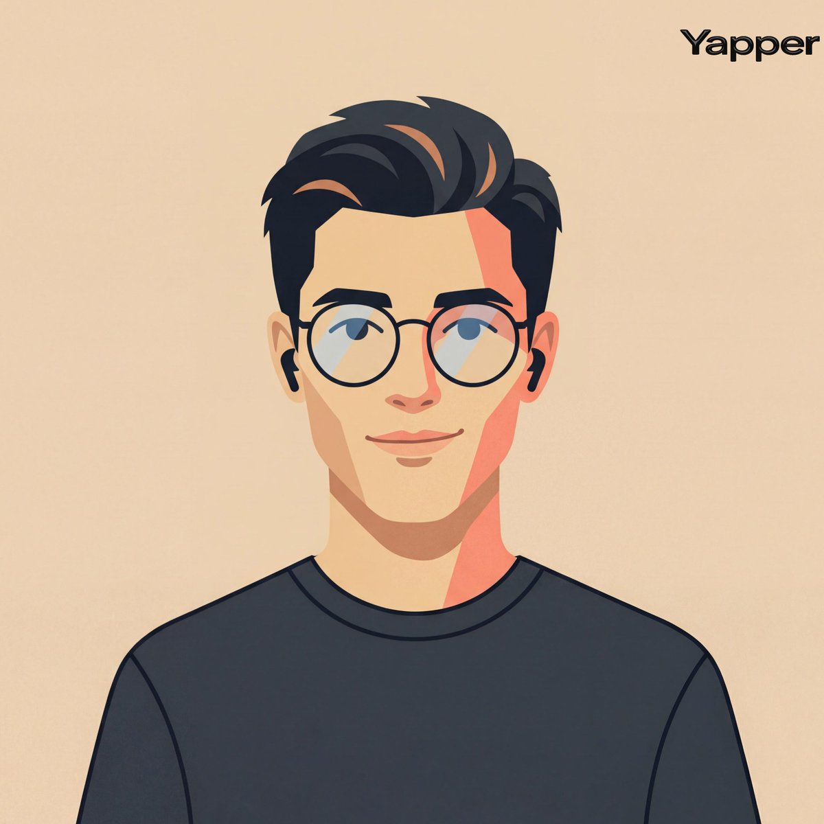 Cinematic Vector Fashion Portrait — example 2