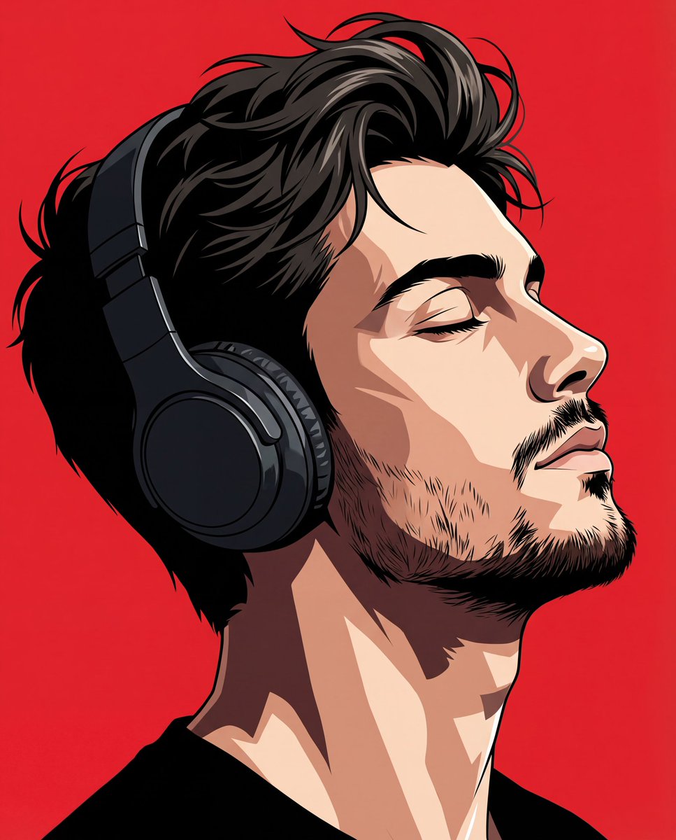 Transform Photo into Modern Anime Vector Illustration — example 1
