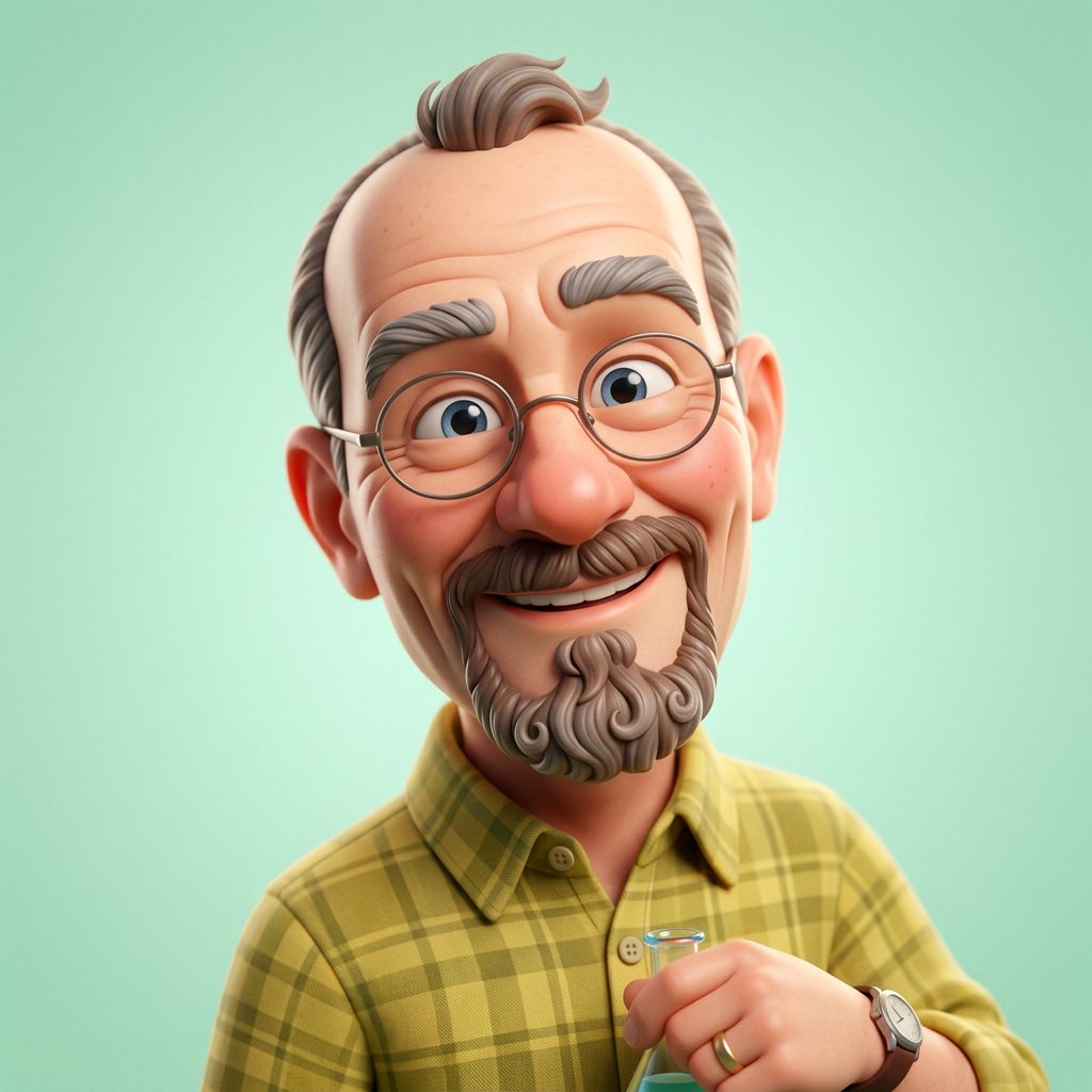 3D CGI Big-Head Cartoon of Harry Potter — example 2