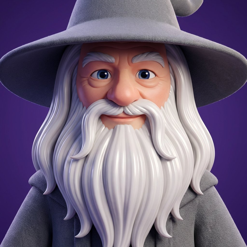 3D CGI Big-Head Cartoon of Harry Potter — example 3