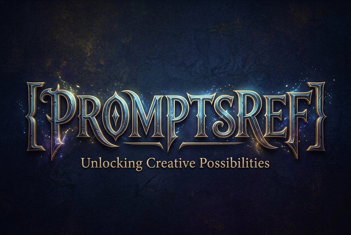 Decorative Cinematic Title Font Generation — example 1