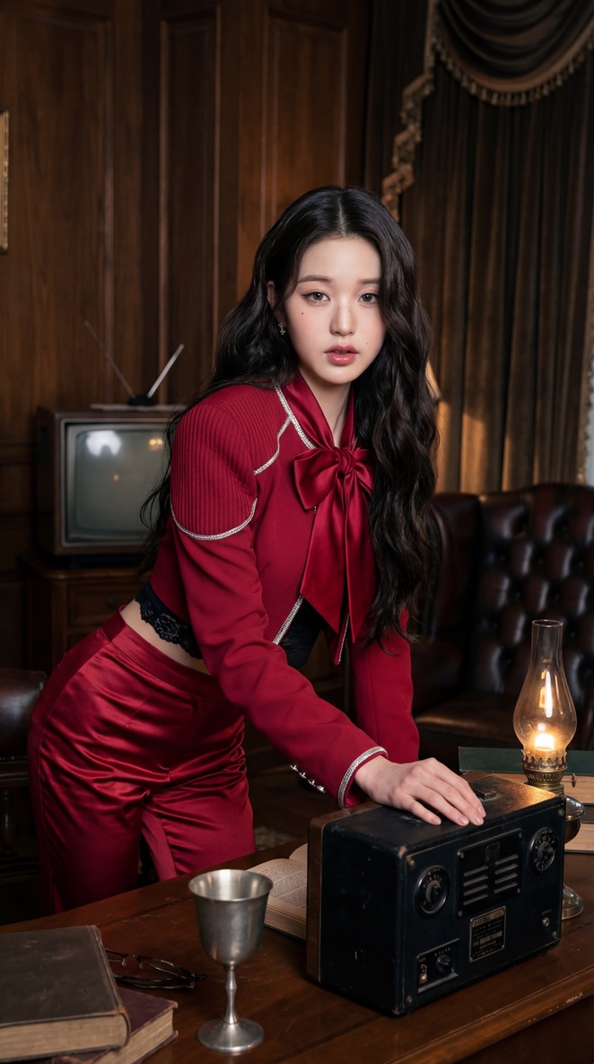 IVE KPOP Idol Retro Cinematic Portraits — example 1