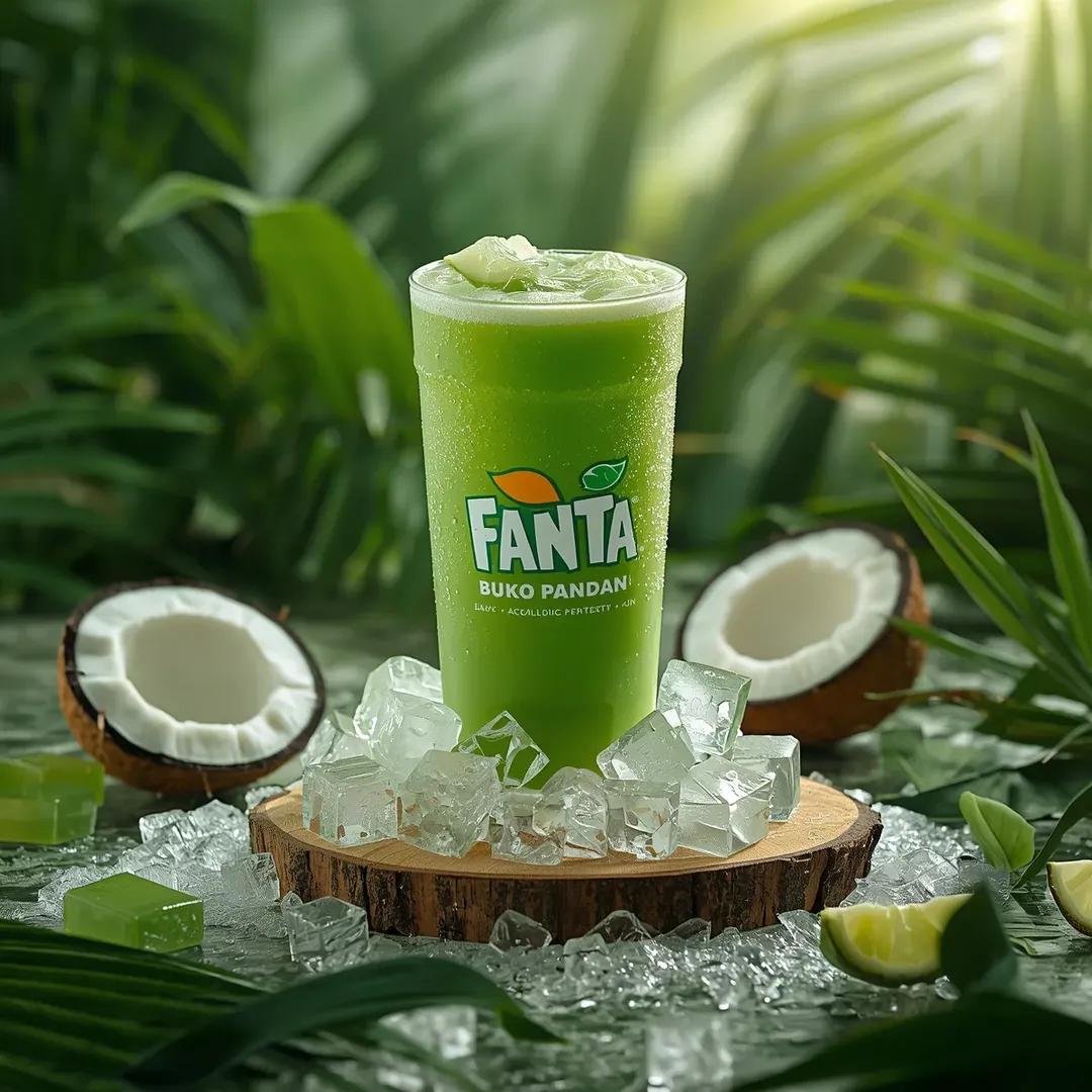 Hyper-realistic Fanta Product Shot Prompt — example 3