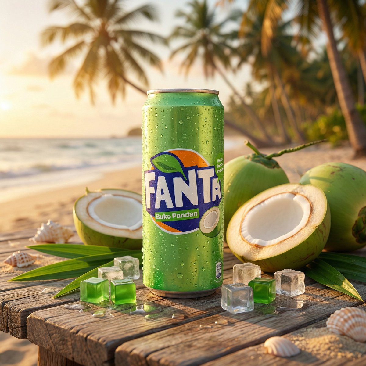 Hyper-realistic Fanta Product Shot Prompt — example 4