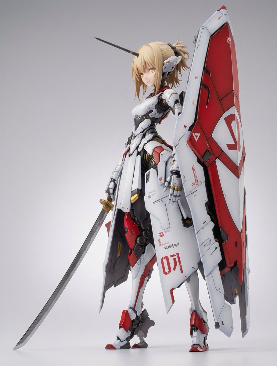 Mecha Girl Figure Concept Prompt — example 1