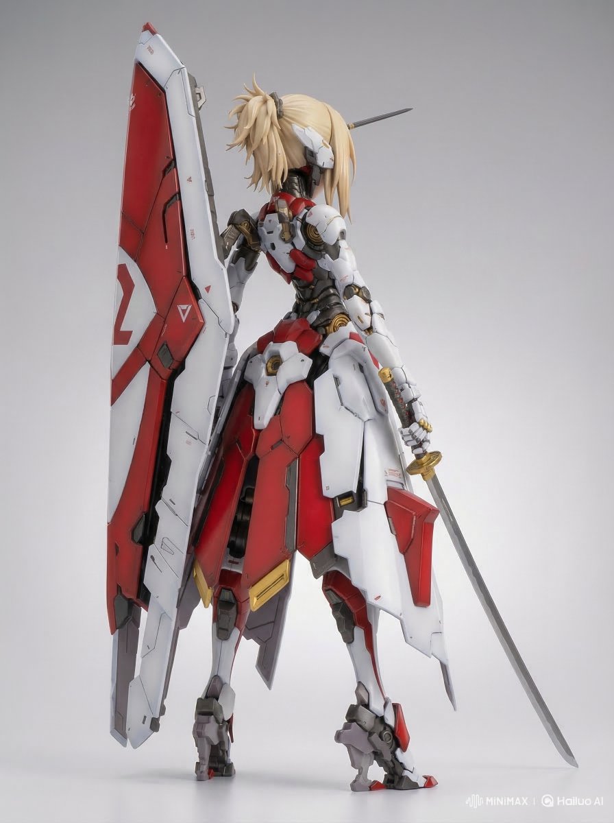 Mecha Girl Figure Concept Prompt — example 2