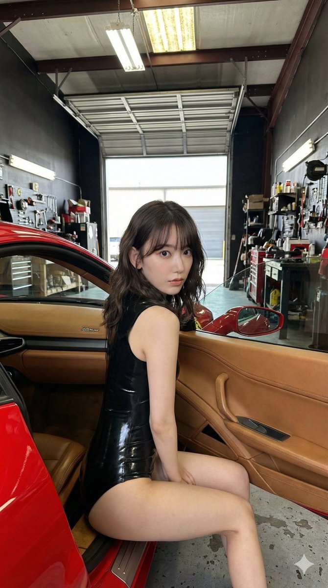 K-pop Idol Garage Photoshoot Prompt