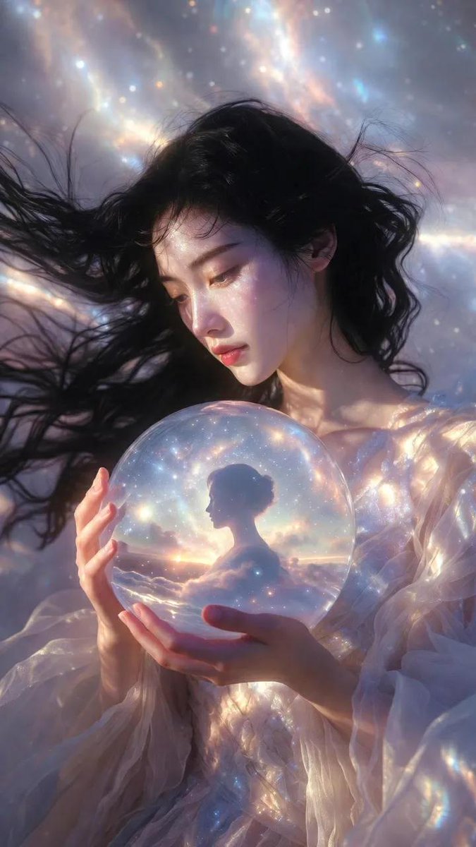 Ethereal Cinematic Fashion Portrait Prompt — example 1