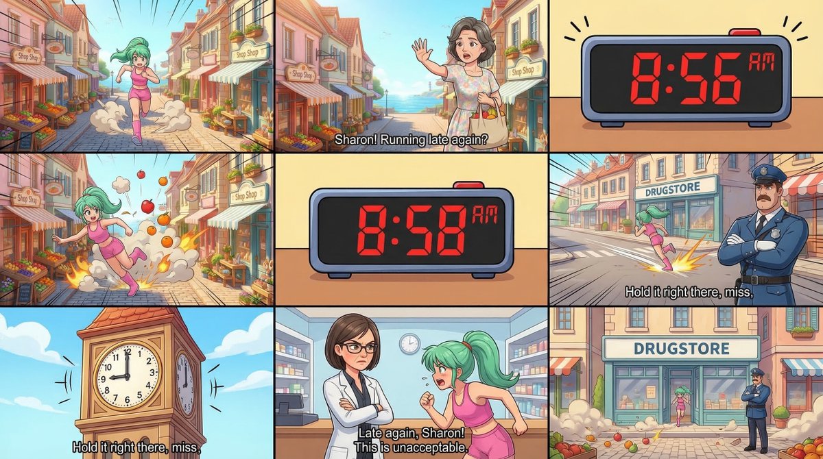 Static Image Generation from Anime Prompt — example 1