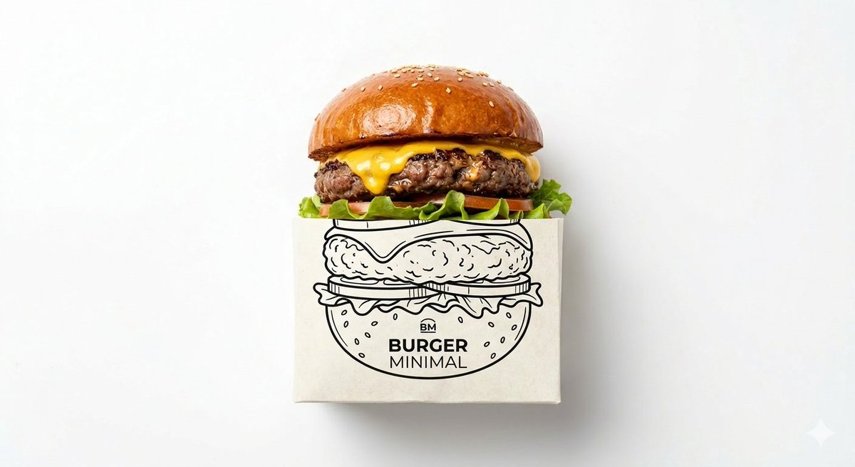 Minimalist Food Illustration and Photorealism Blend — example 4