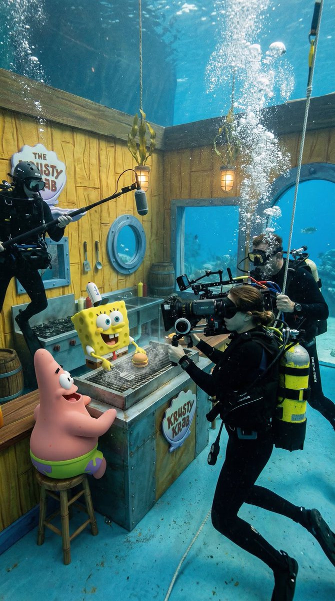 Photorealistic BTS SpongeBob Scene — example 1