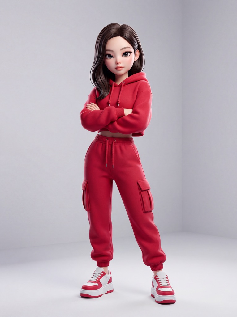 Disney-Pixar Style 3D Animation of Rosé (Blackpink) — example 3