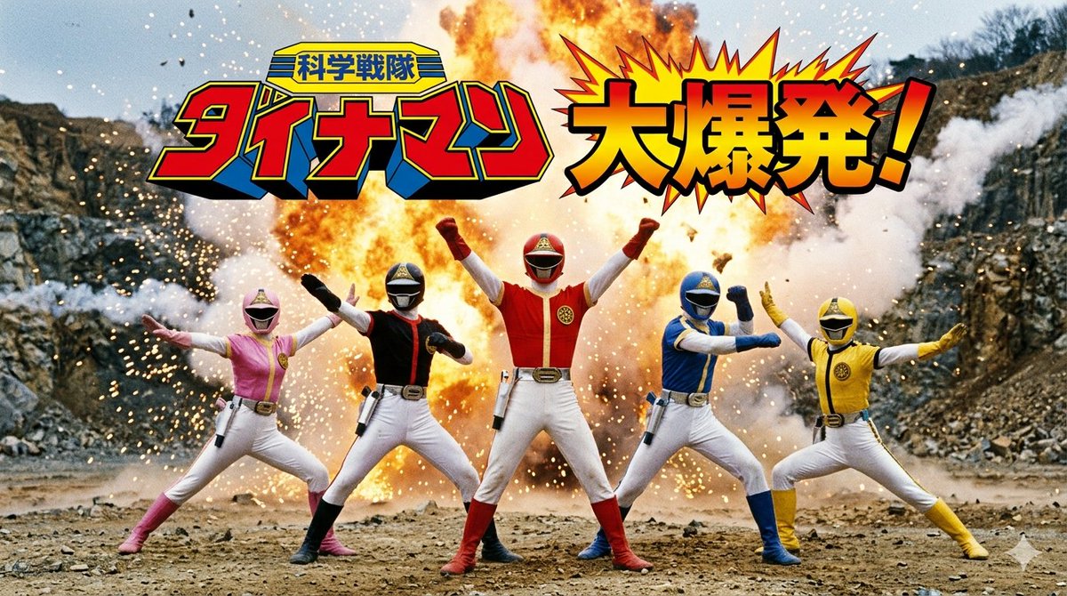 Generate Dynaman Great Explosion — example 1