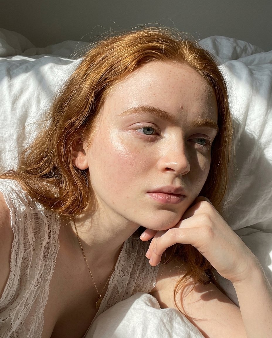 Natural Sunlight Close-up Portrait Prompt for Nano Banana 2 — example 1