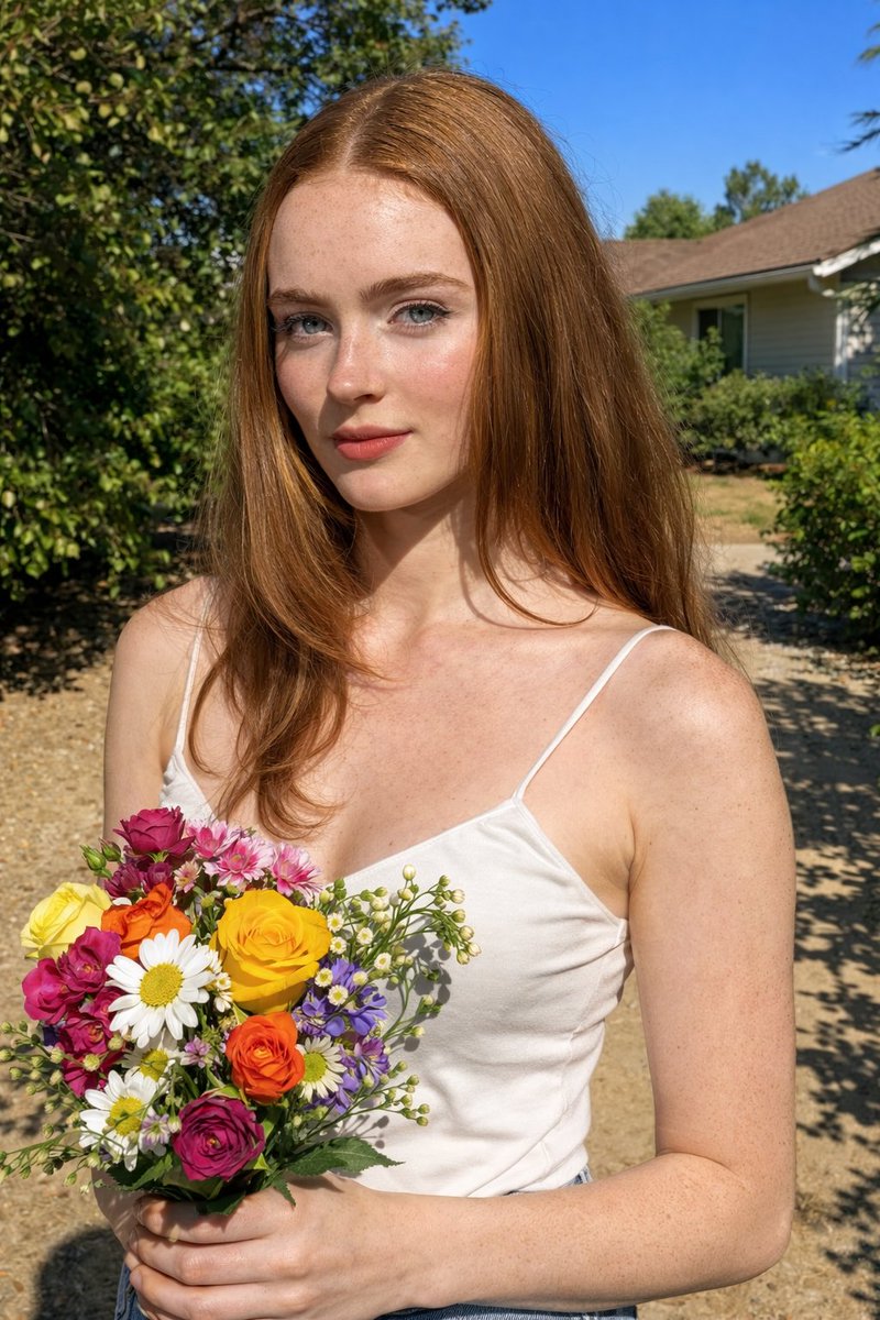 Harsh Midday Sunlight Outdoor Portrait Prompt for Nano Banana 2 — example 1